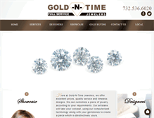 Tablet Screenshot of goldntime.com